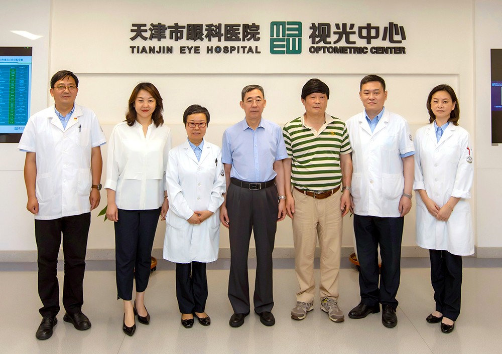 中国眼镜协会杜同和理事长一行赴天津开展调研